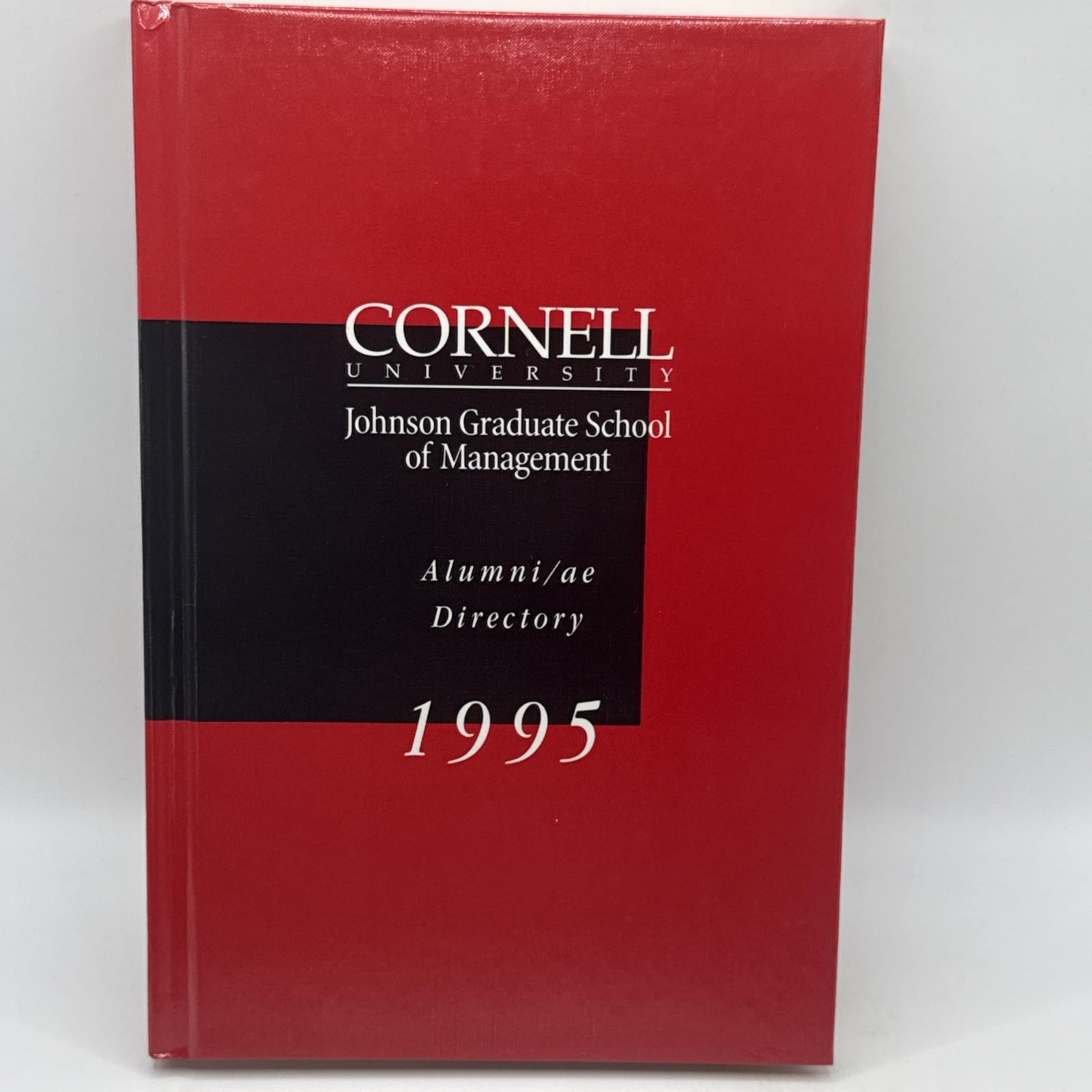 Cornell College Alumni Directory 1995 Johnson Graduate School Of Management