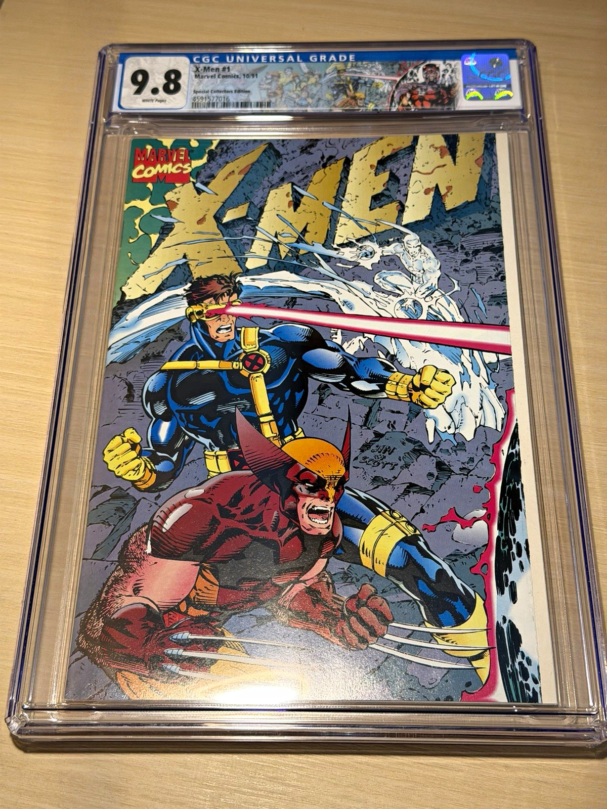 FREE SHIPPING Marvel X-Men #1 (1991) CGC 9.8 Special Collector's Edition Jim Lee