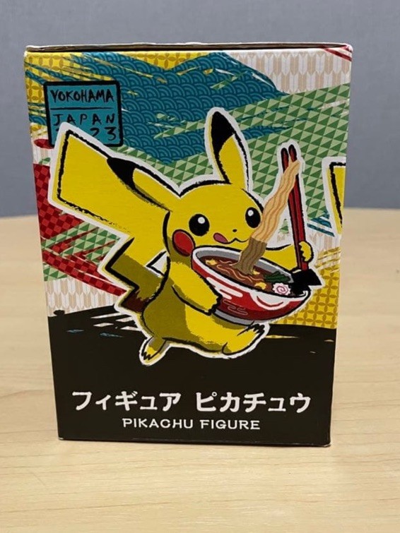 Pokemon World Championships Yokohama Japan 2023 Ramen Pikachu Figure