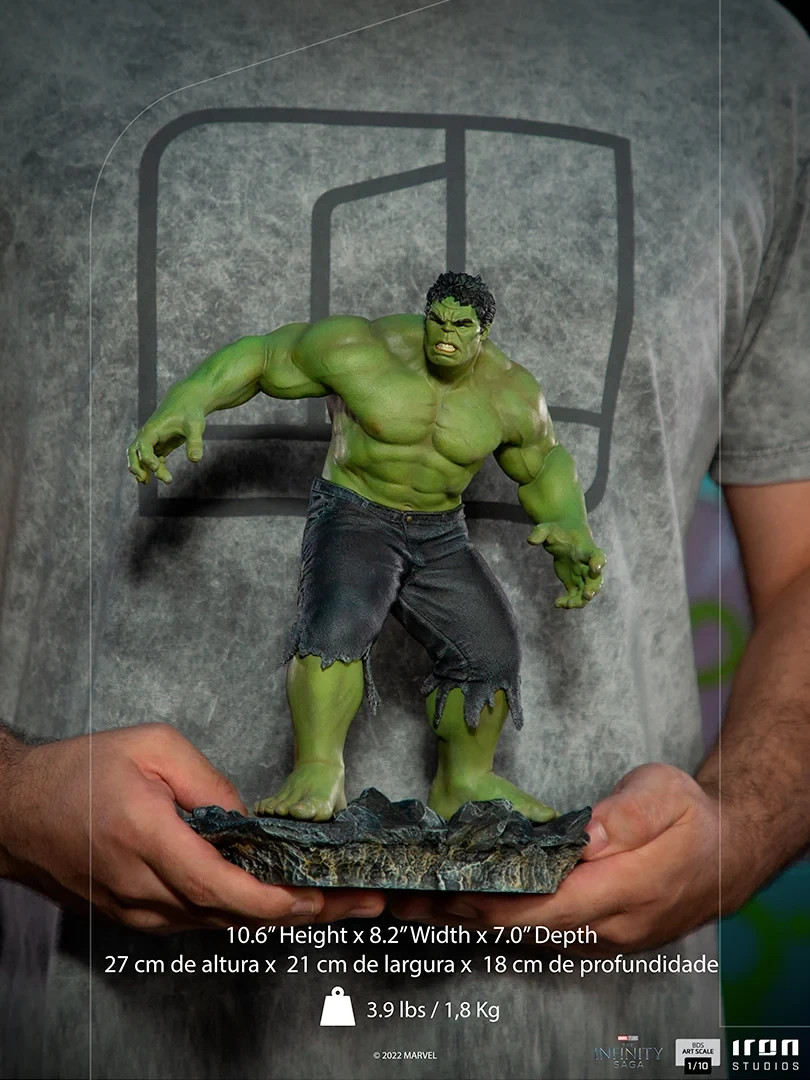 HULK (Battle of New York) Infinity Saga BDS Art Scale 1/10 Statue - Iron Studios