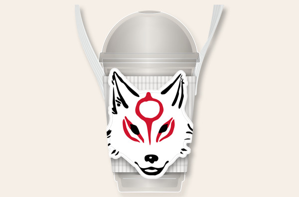 Okami Amaterasu Fluffy Drink Holder Capcom Cafe 2026 Limited