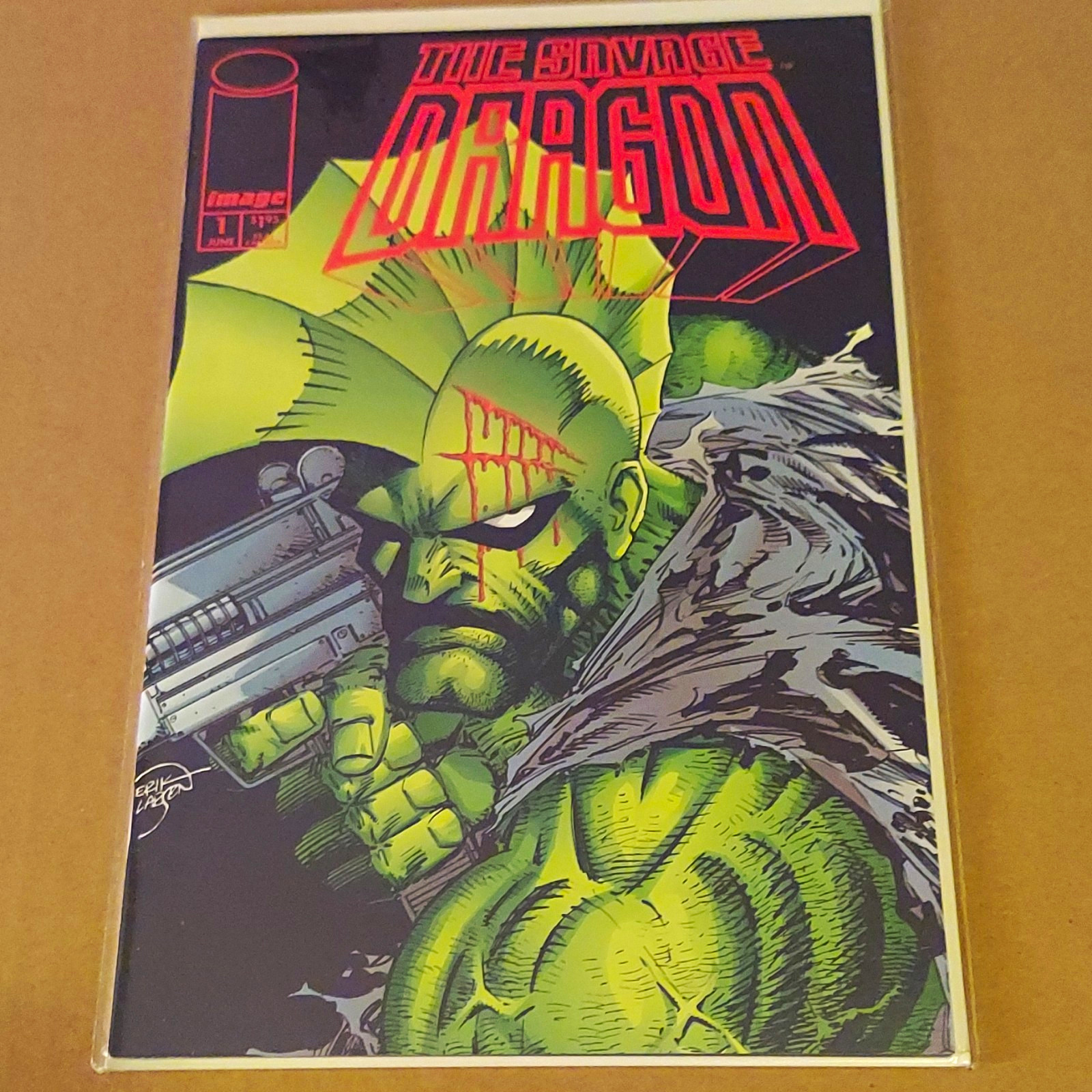 The Savage Dragon #1 (Image Comics) Erik Larsen Writer/Cover
