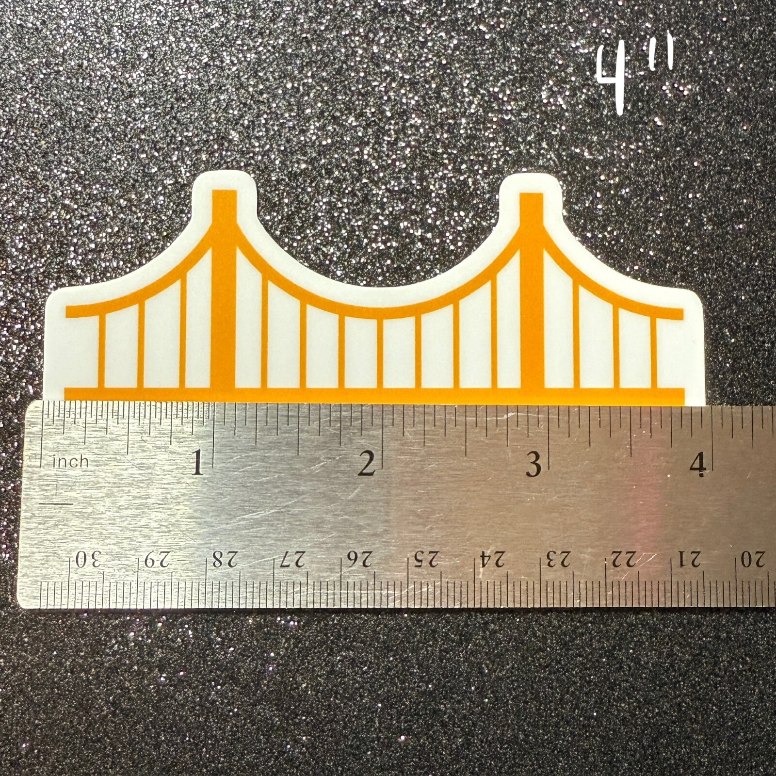 Pittsburgh Weatherproof Vinyl Sticker- Pittsburgh Bridge Sticker- 3 options
