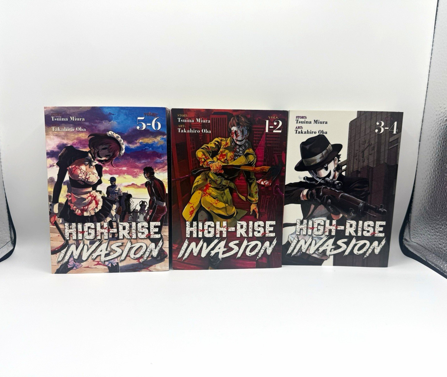 High-Rise Invasion Omnibus Manga Lot Vol 1-2 3-4 5-6 English Seven Seas