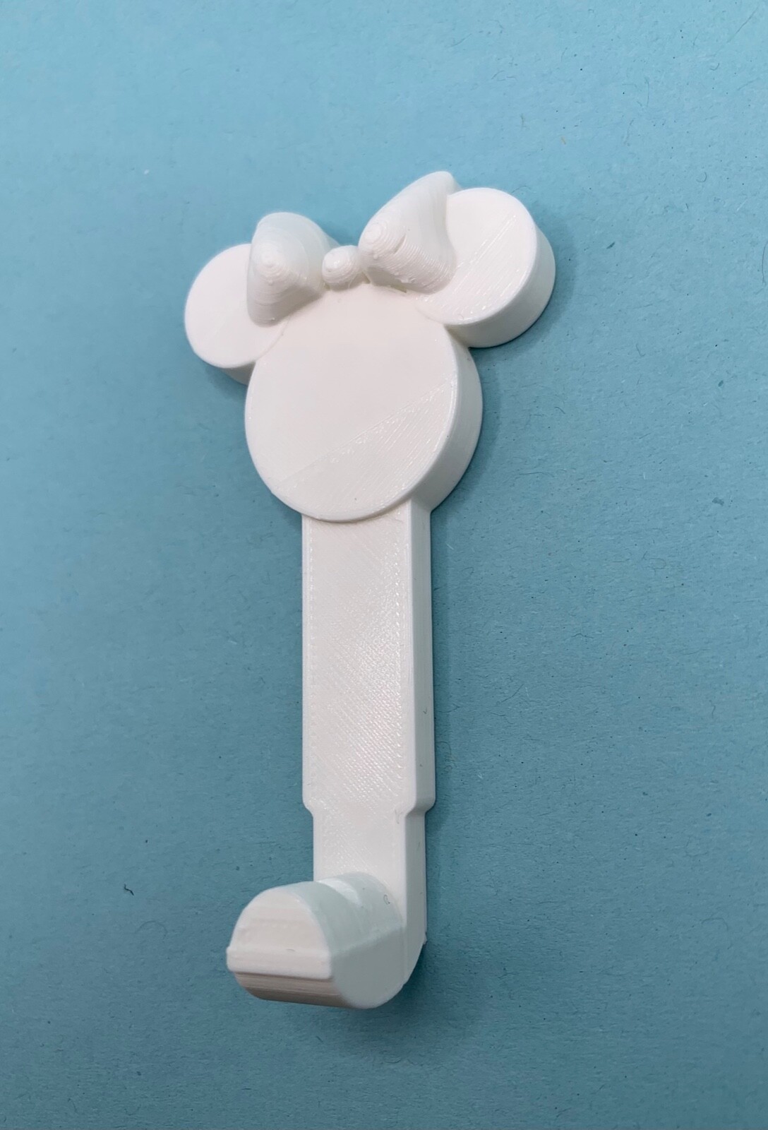 1 x 3D Printed Minnie Mouse Wall Hanger For Disney Loungefly Bags Backpacks