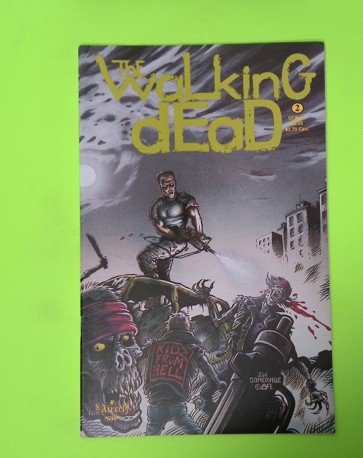 Walking Dead #2 1989 Aircel Publishing Higher Grade Comic Book RY52-55