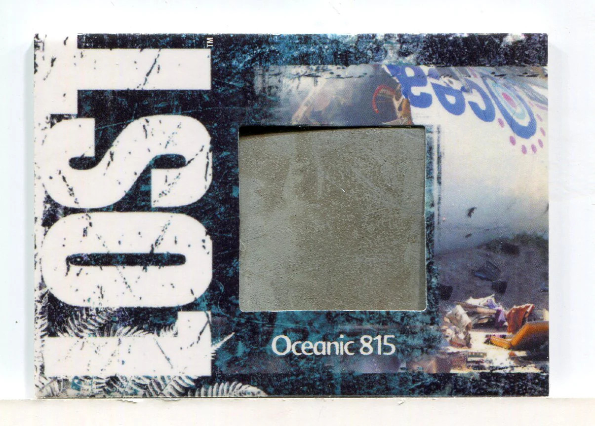 Lost Relics Oceanic Airlines 815 Airplane Wreckage Relic Prop Card RC2 #200/300