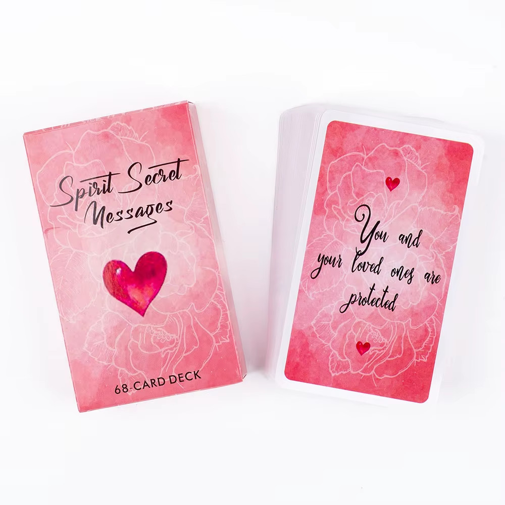 Spirit Secret Messages Oracle - 68 Card English Deck - 10.4x6.1cm / 4.1x2.4in