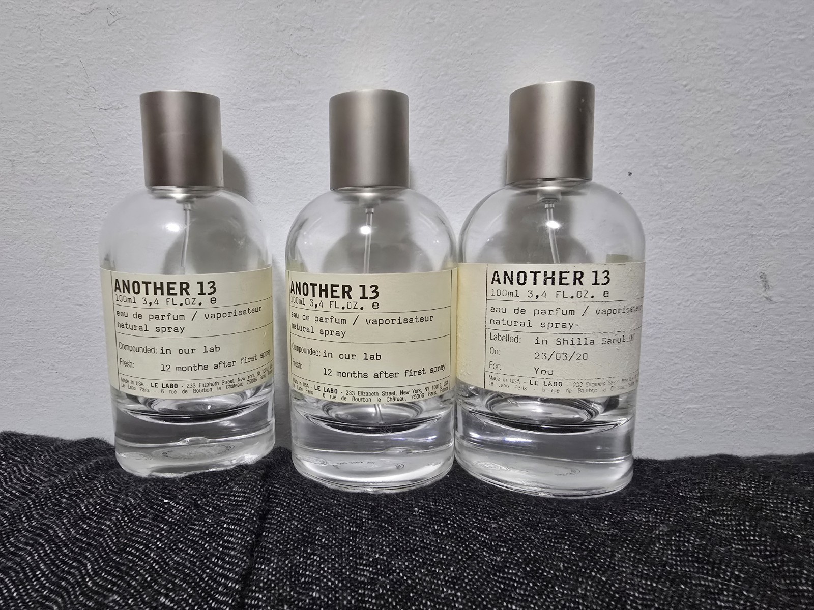 Le Labo Another 13 Empty Bottle 100ml