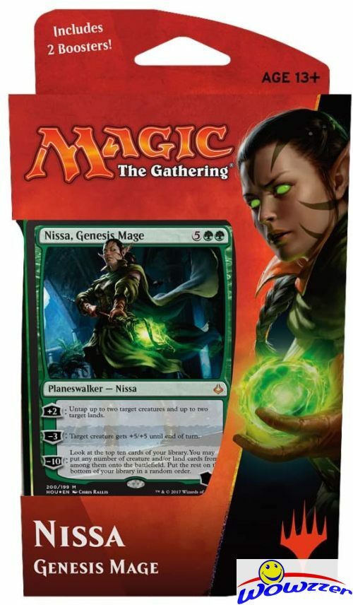 MTG Hour of Devastation Planeswalker Factory Sealed Deck Nissa Genesis Mage
