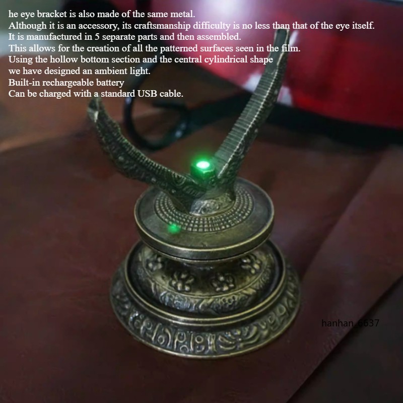 Marvel Avengers Doctor Strange Eye of Agamotto Time Infinity Stone Collectible 