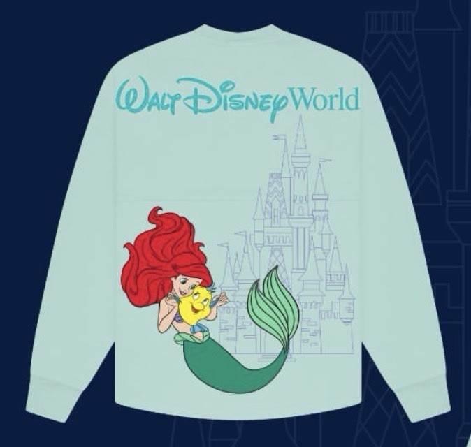 Disney Parks 2026 WDW World Princess Week Ariel Spirit Jersey Extra Large XL