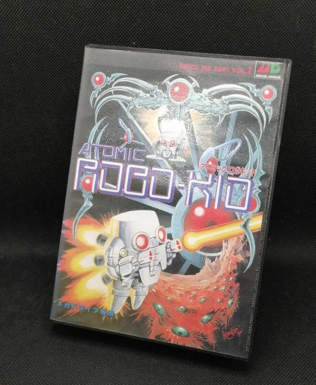 Sega Genesis Atomic Robo-Kid Treco