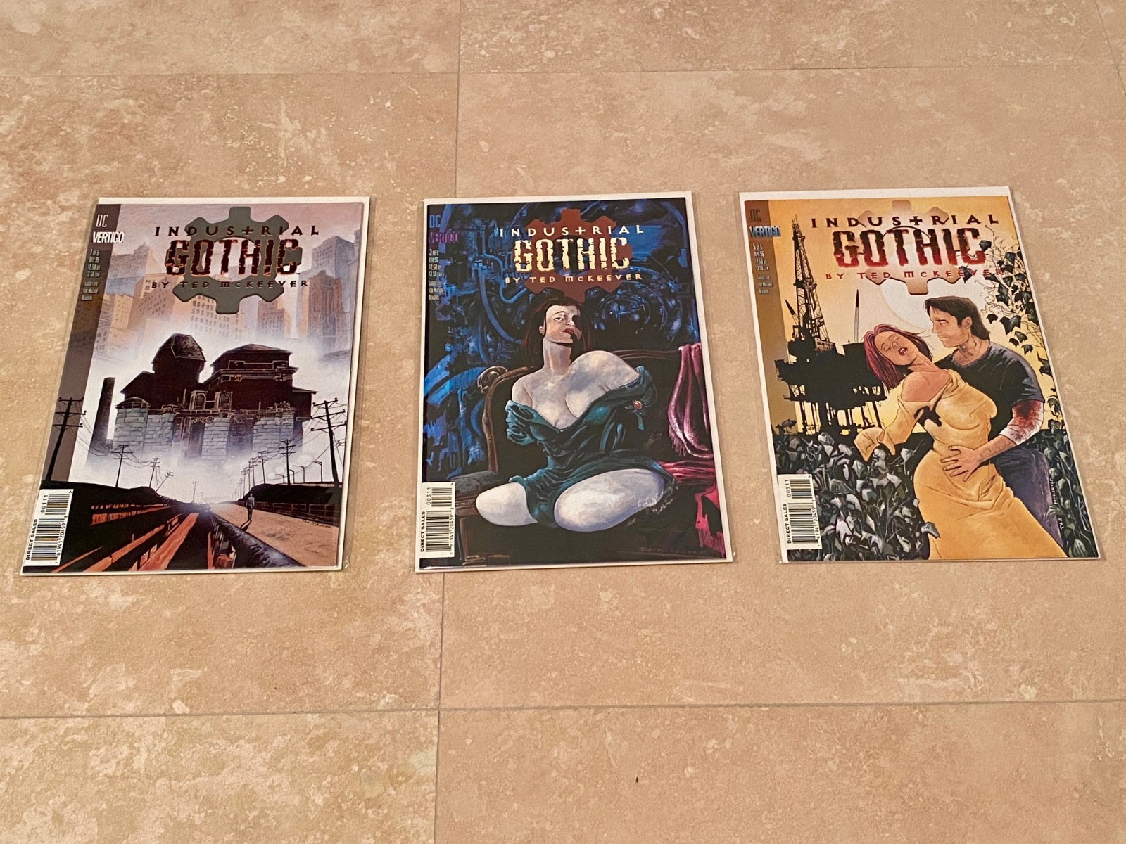 DC Vertigo INDUSTRIAL GOTHIC #\'s 1-5 (Complete Set) NM 9.4-9.6