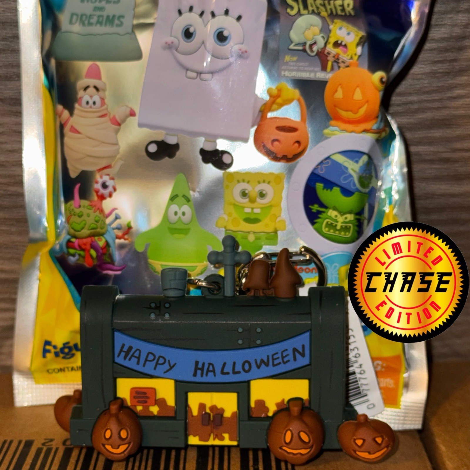 SpongeBob SquarePants Spirit Halloween Figural Bag Clip Krusty Krab Secret Chase
