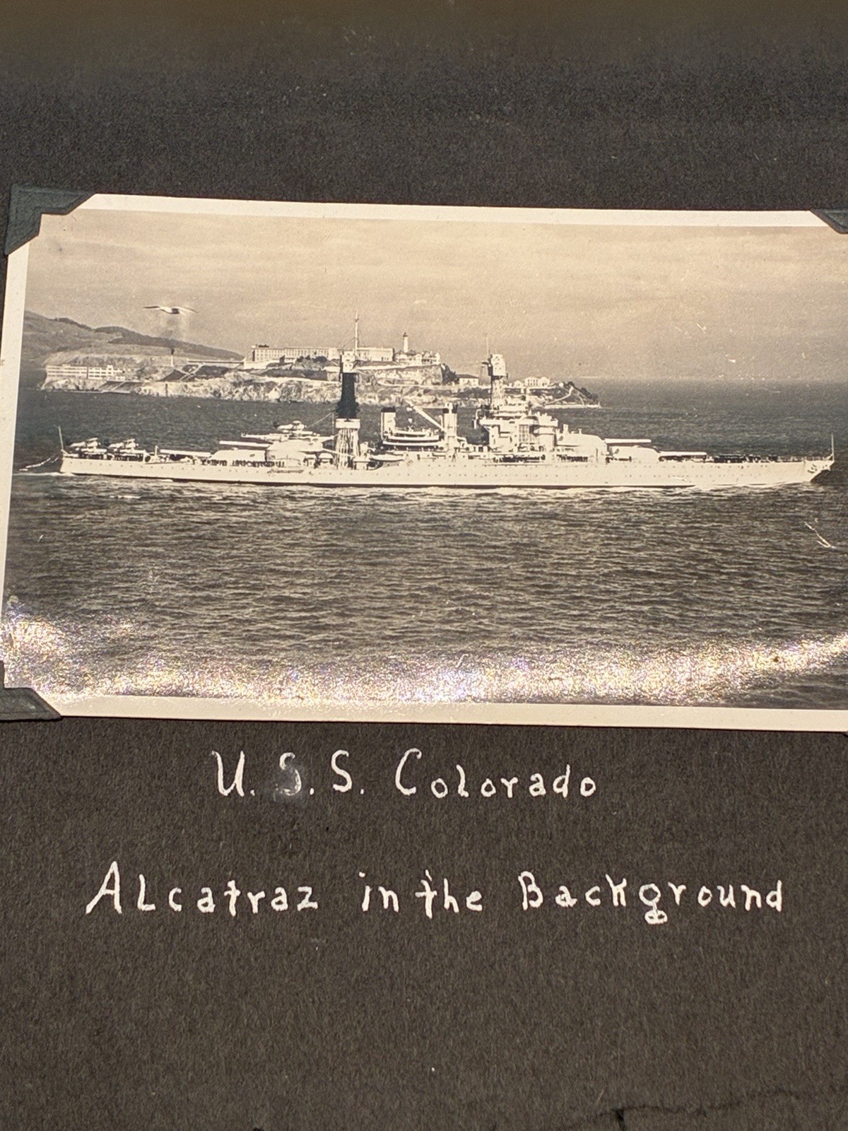 Original 1930s U.S. Navy Sailor Photo Album Lot USS Honolulu USS Colorado WWII