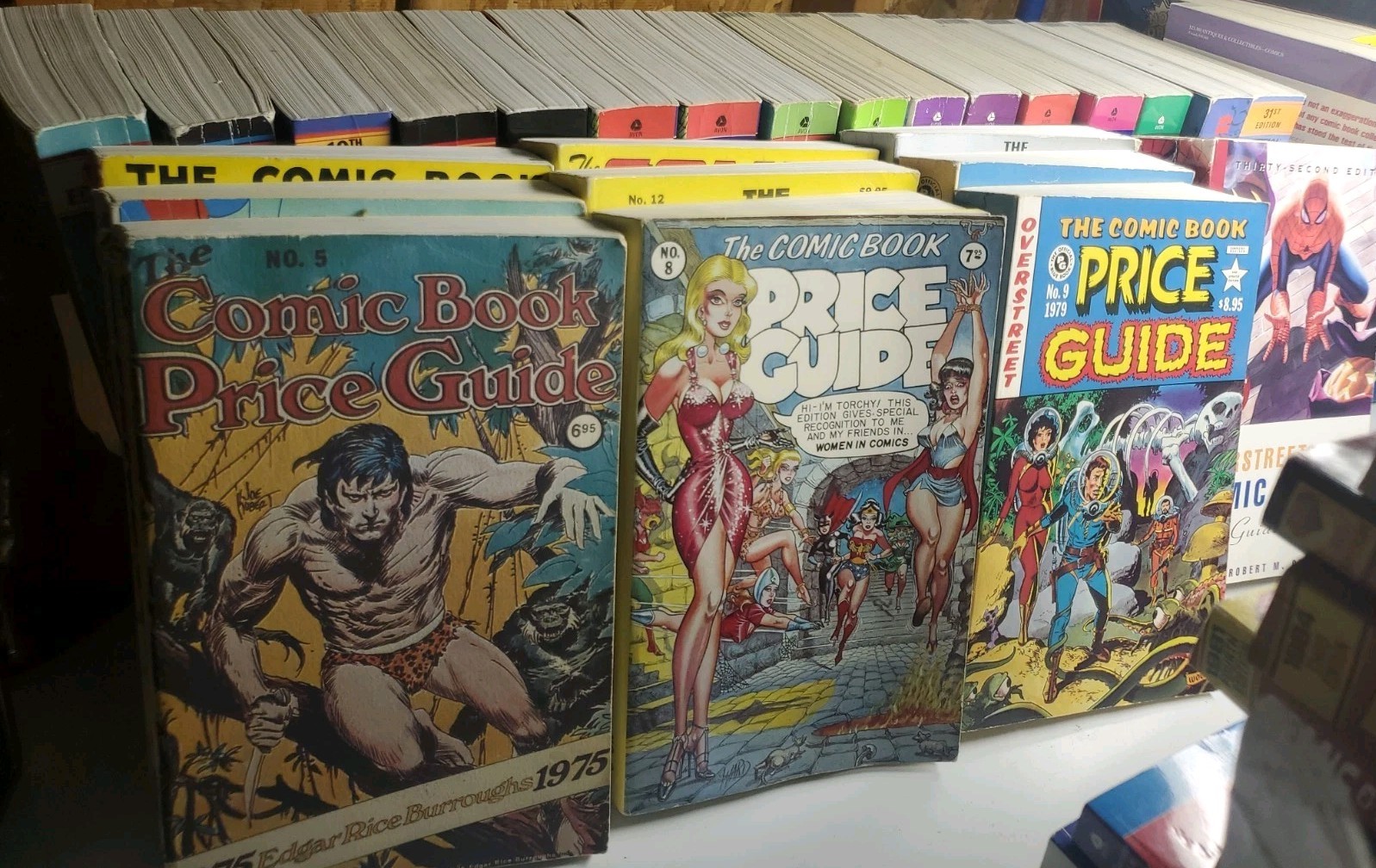 Lot Of 42 Vintage Overstreet Comic Book Price Guide Grading Guide First Edition 