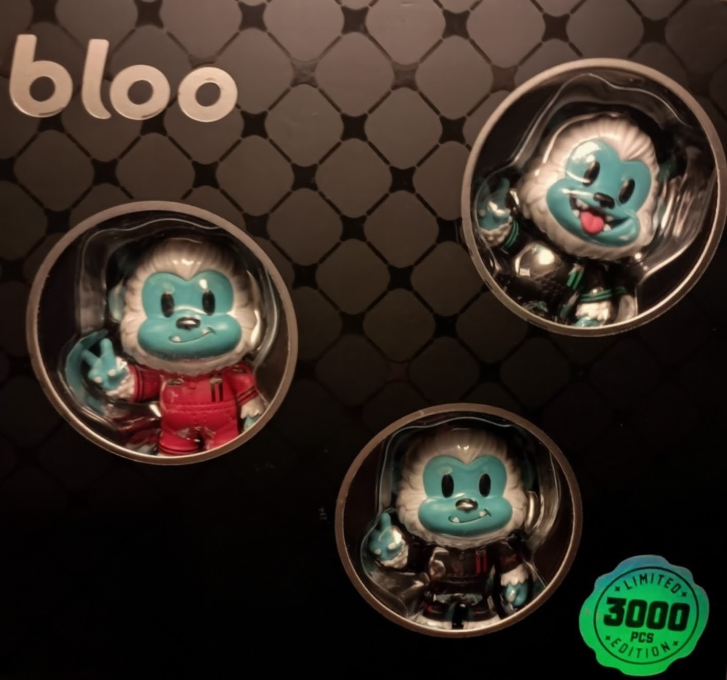 Thrilljoy Mini-bloo LE 3000 3 pack 2024 NYCC Exclusive (HTF)