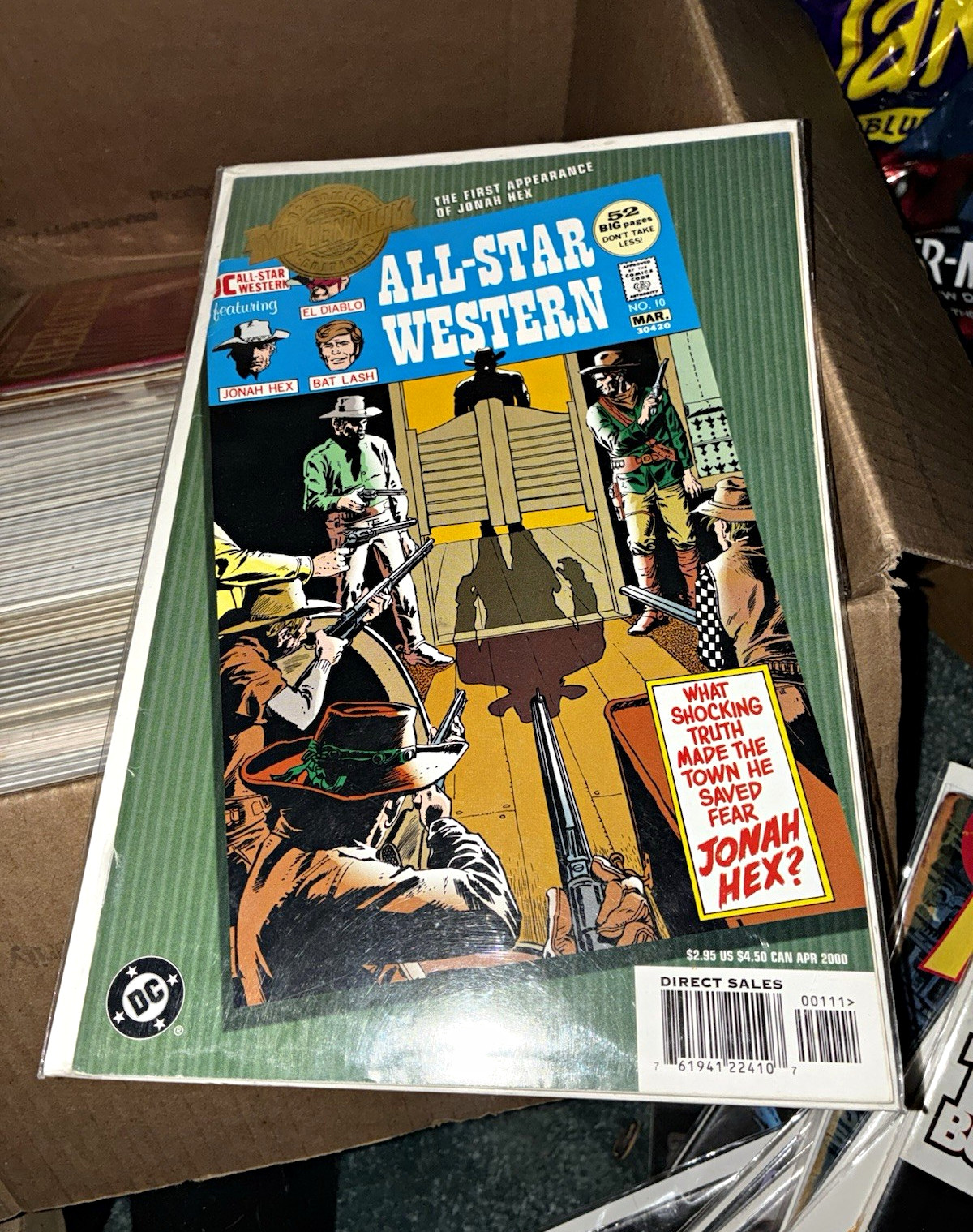All-Star Western #10 (2000) DC Comics Jonah Hex Millennium Direct Edition
