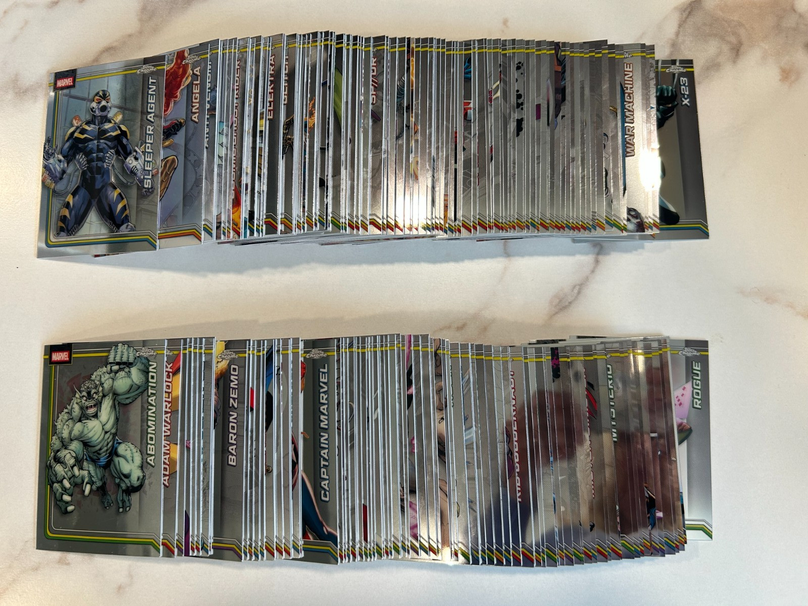 2026 Topps Chrome Marvel Complete Full Base Set 1-200