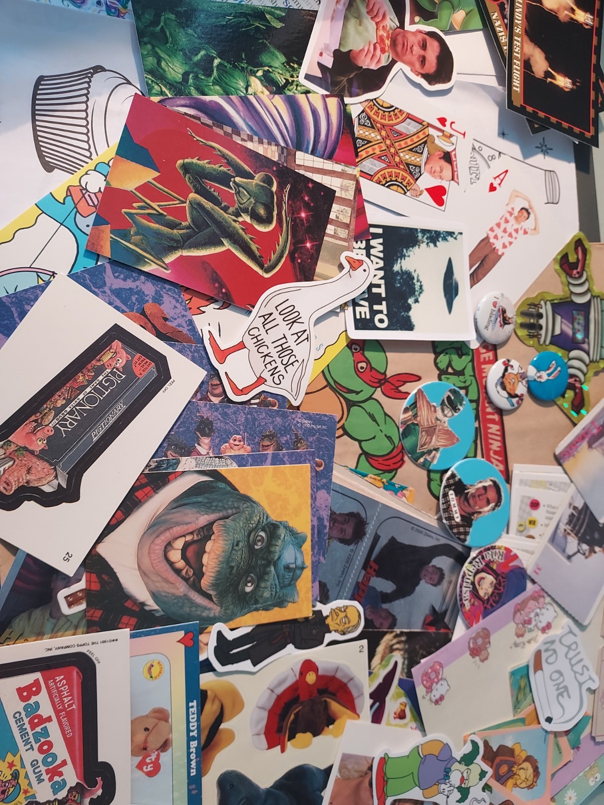 100+ Pc Ephemera Pack 1990s Time Capsule Pop Culture Celebrities Crazes Trends