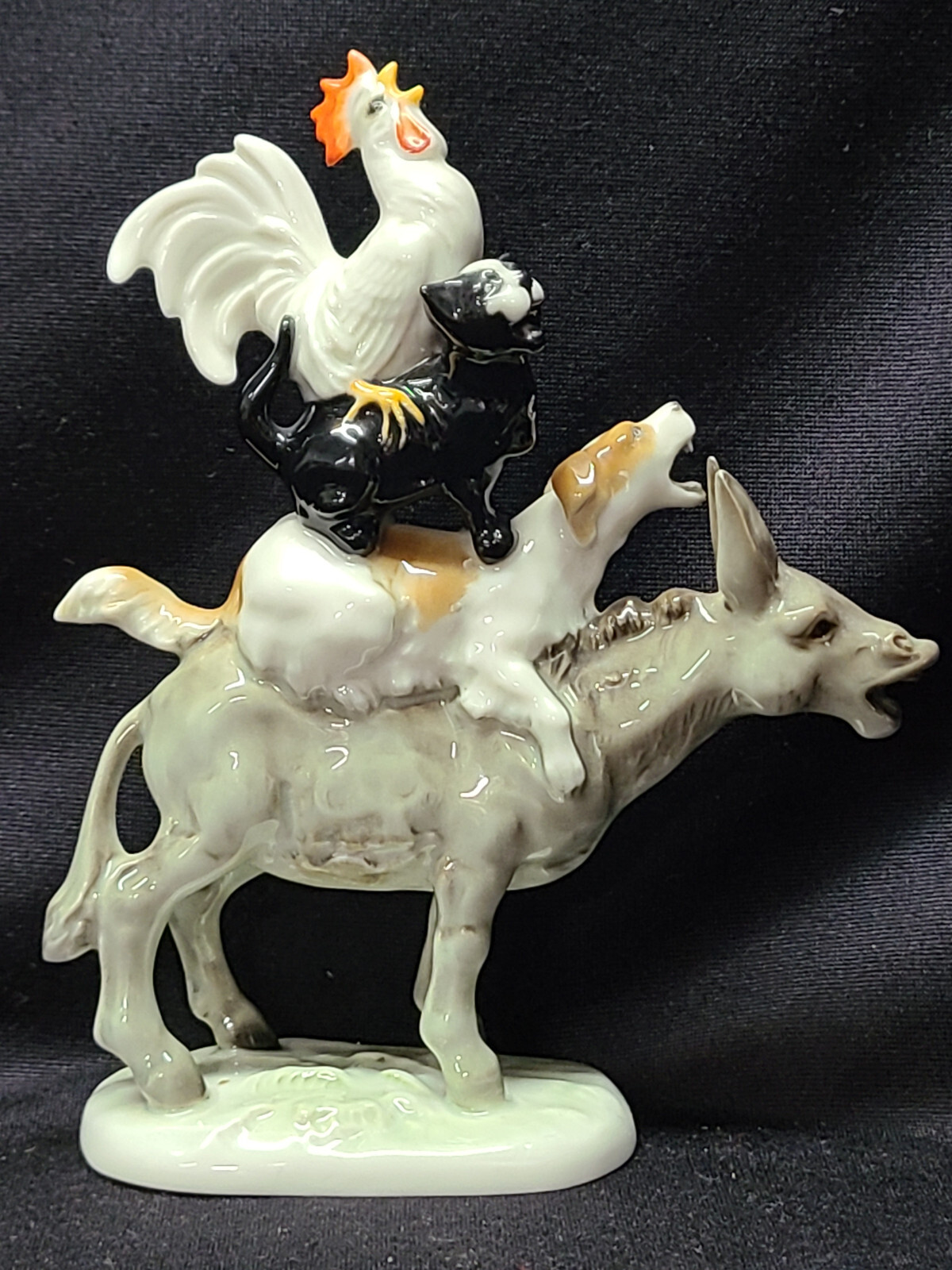 Hutschenreuther Bremen Town Musicians Vintage Figurine