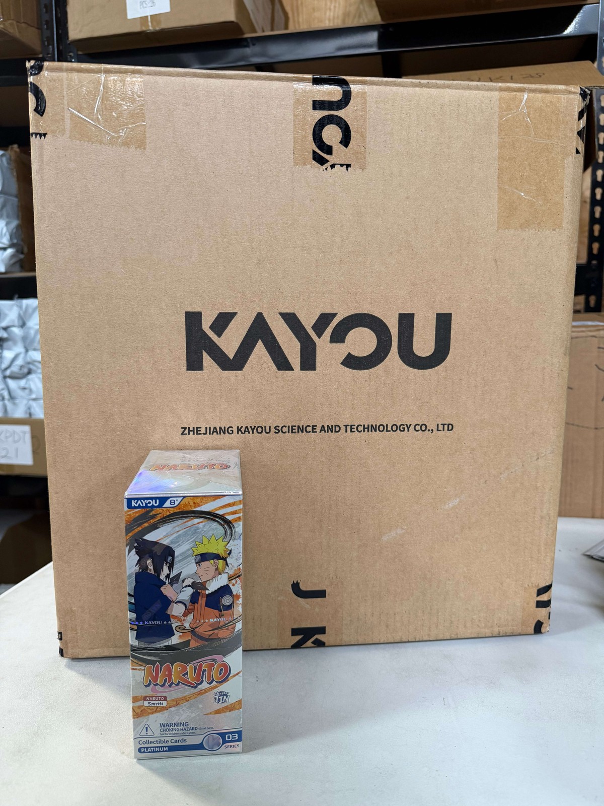 Kayou Naruto Chapter Jin Series 3 English - 1 box sealed case carton