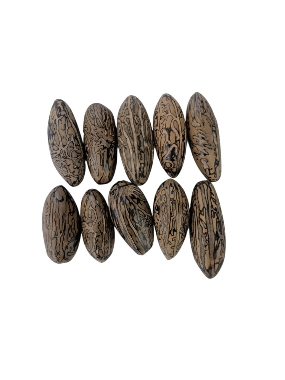 10 Pcs oud cross-shaped Stone  220 Grams عود صليبة