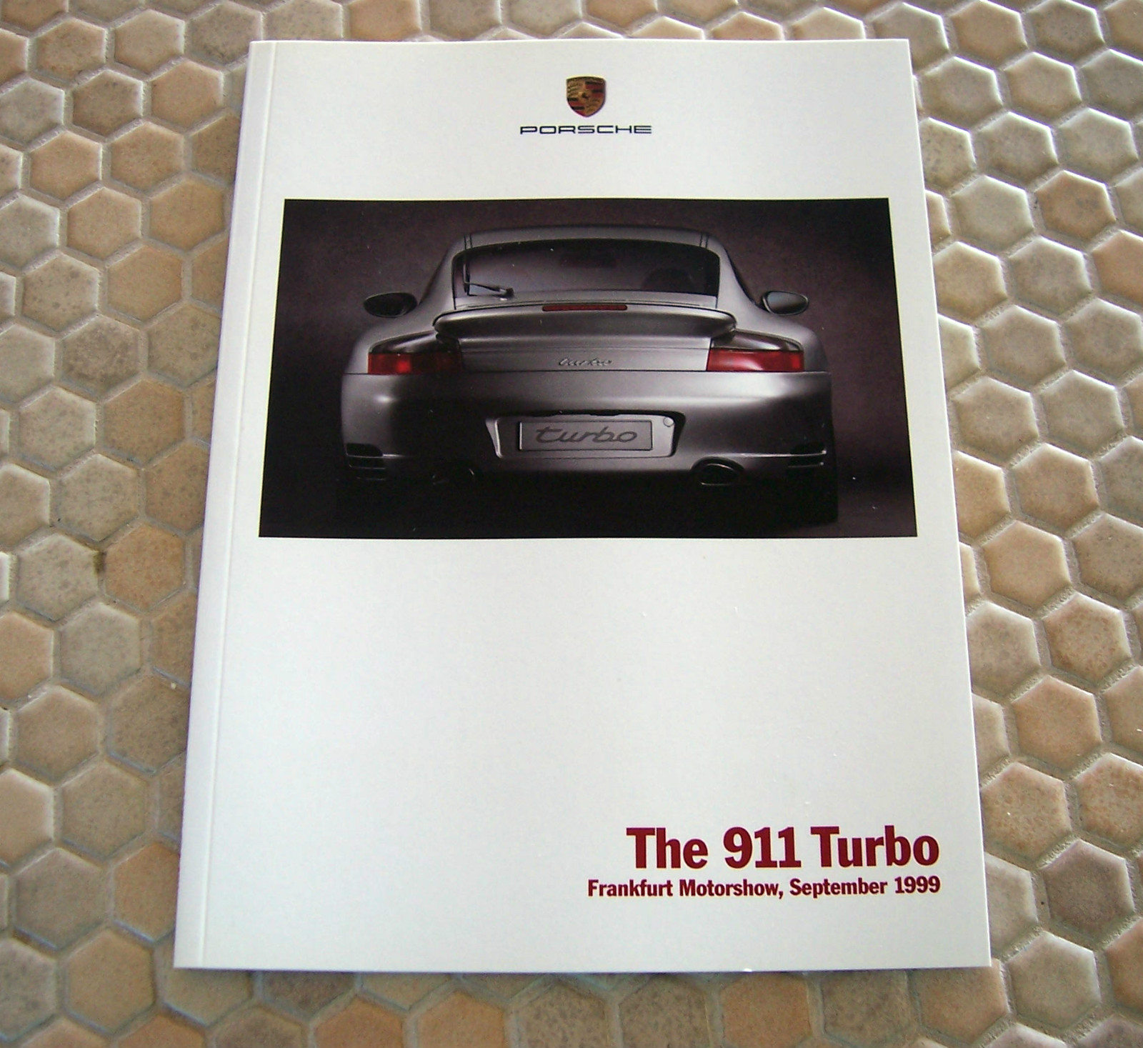 PORSCHE 911 996 TURBO FIRST OFFICIAL SALES BROCHURE 2001