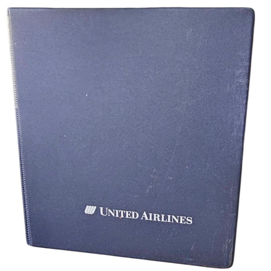 RARE: JEPPESEN United Airlines 1990\'s Flight Operations Terminal Manual