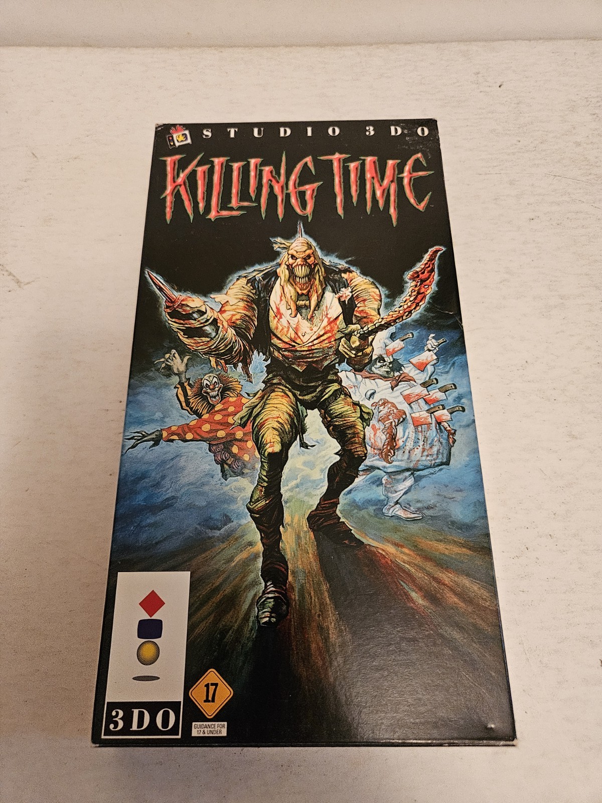 Killing Time (Panasonic 3DO 3D0 1995) Very Rare Long Box Mint Disc And Manual 