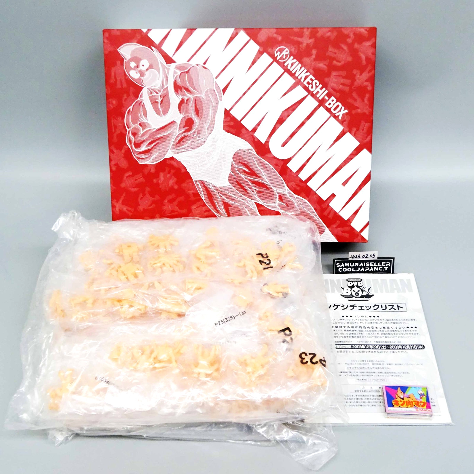 Kinnikuman Kinkeshi box 418 pcs Muscles Figure Complete Set Japan NEW