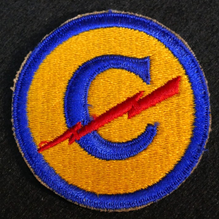 WW2 US Army Constabulary Forces Shoulder Patch SSI War-Time Production Type