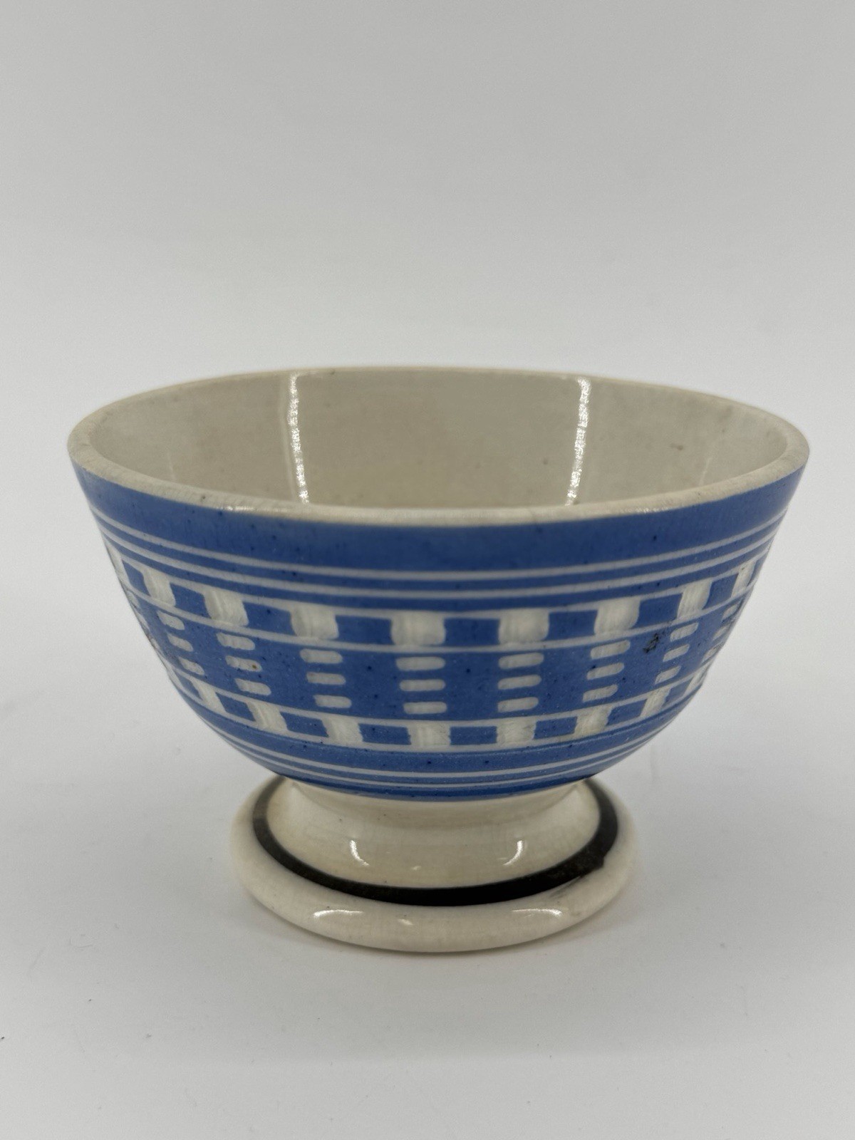 Antique FRENCH Cafè Au Lait Bowl Sarreguemines Digoin France Porcelain
