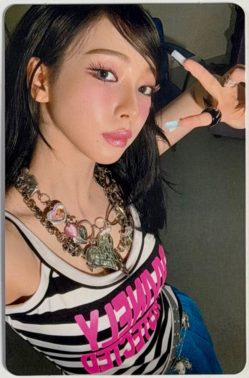 AESPA KISS N TELL 1st Japan Mini Album Special Version Official Photocard KARINA
