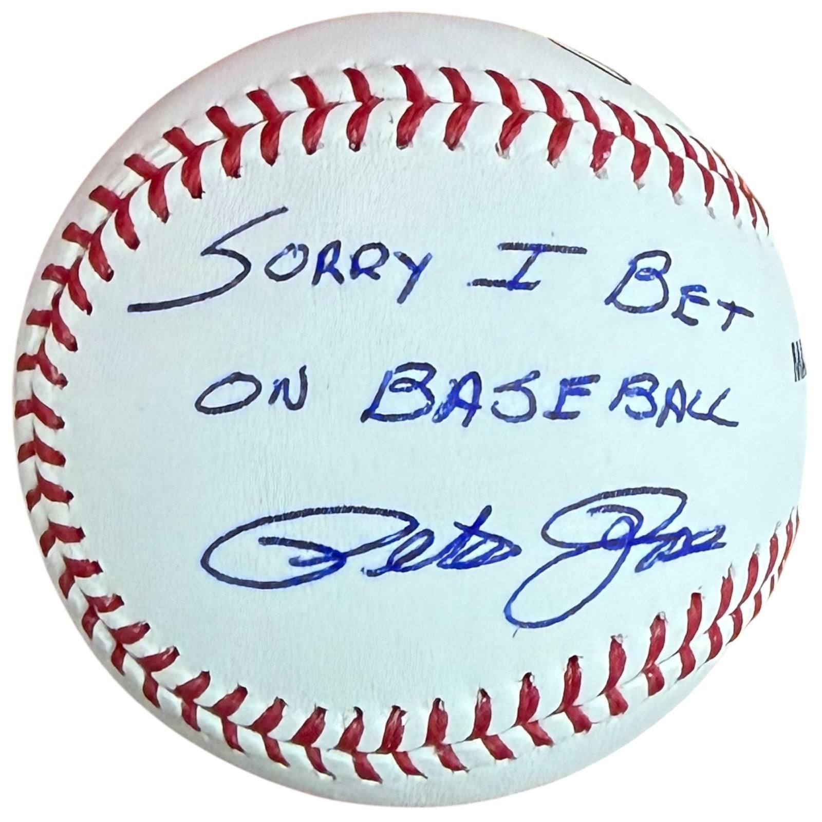 Pete Rose Autographed Official MLB Baseball w/ 