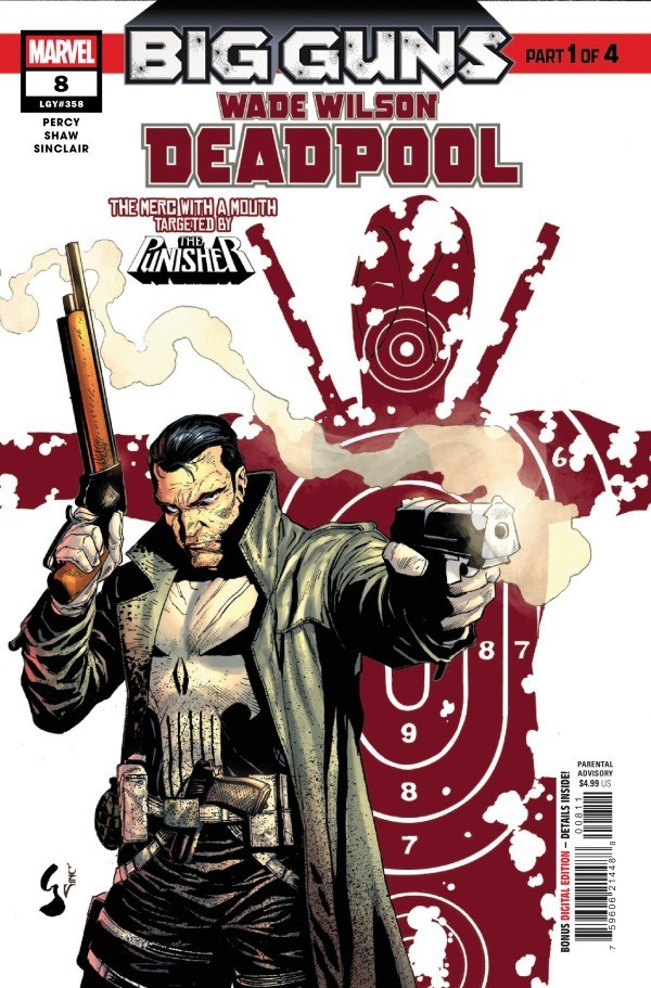 Wade Wilson: Deadpool #8 Big Guns Part 1 Geoff Shaw Regular Cover Near Mint