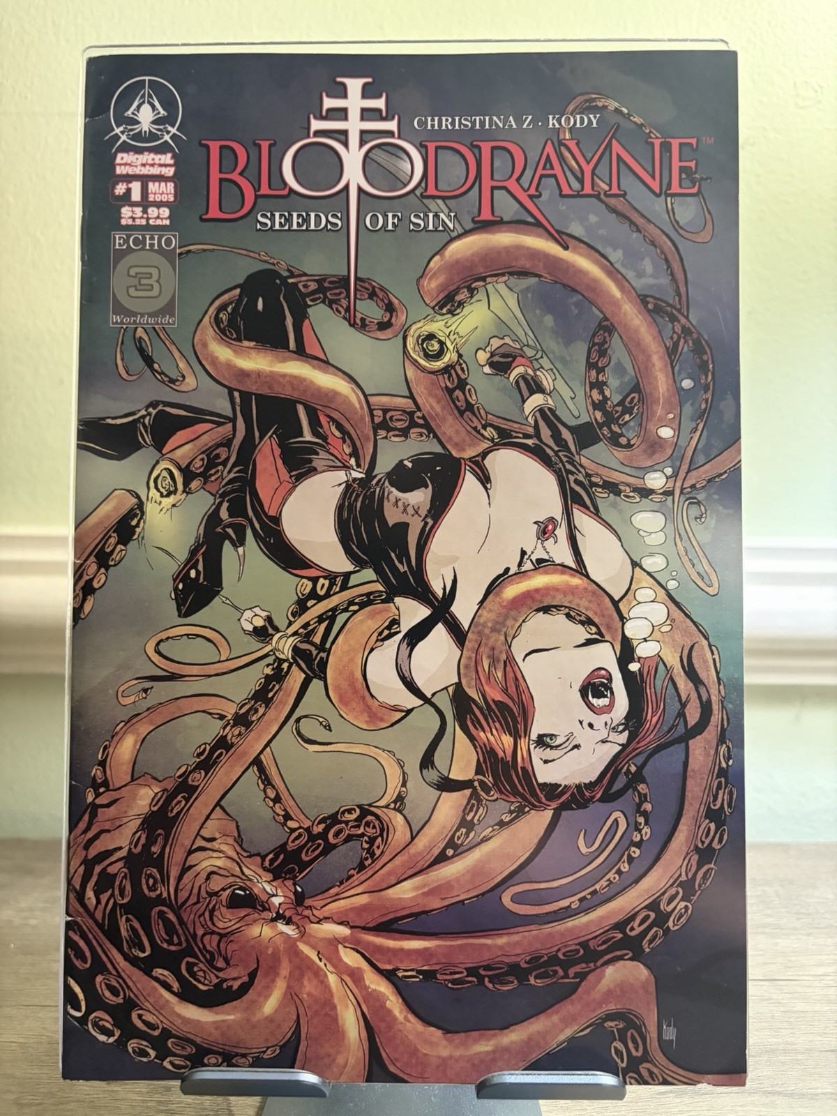 Bloodrayne: Seeds of Sin #1 Digital Webbing Video Game Adaptation FN/VF