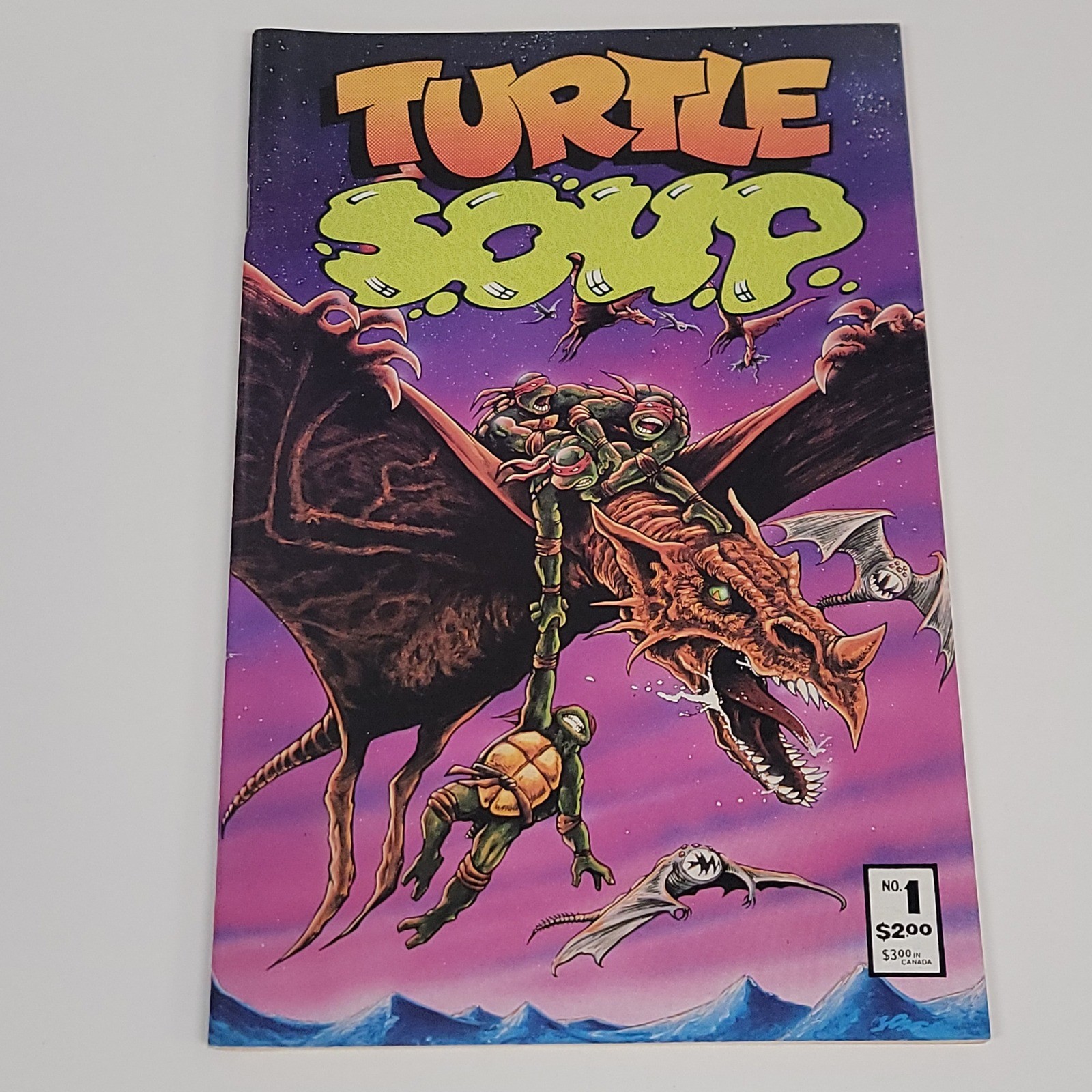 Turtle Soup #1 1987 Comic Book Mirage Studios Teenage Mutant Ninja Turtles TMNT