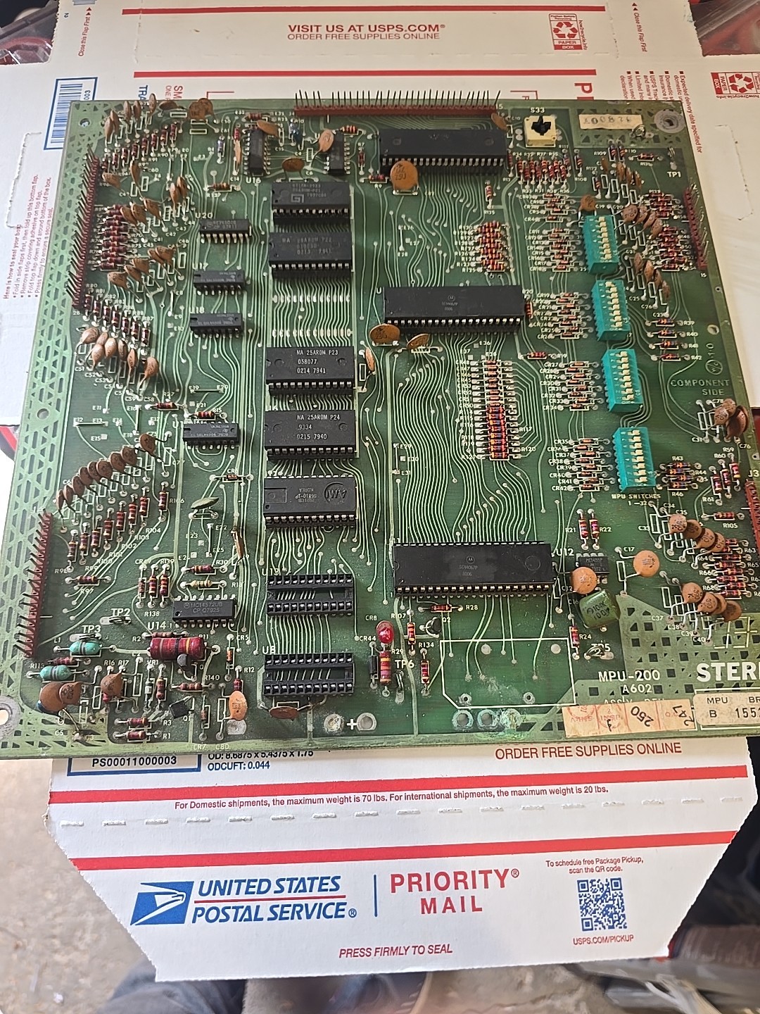 Stern Electronics Pinball MPU-200 For Repair
