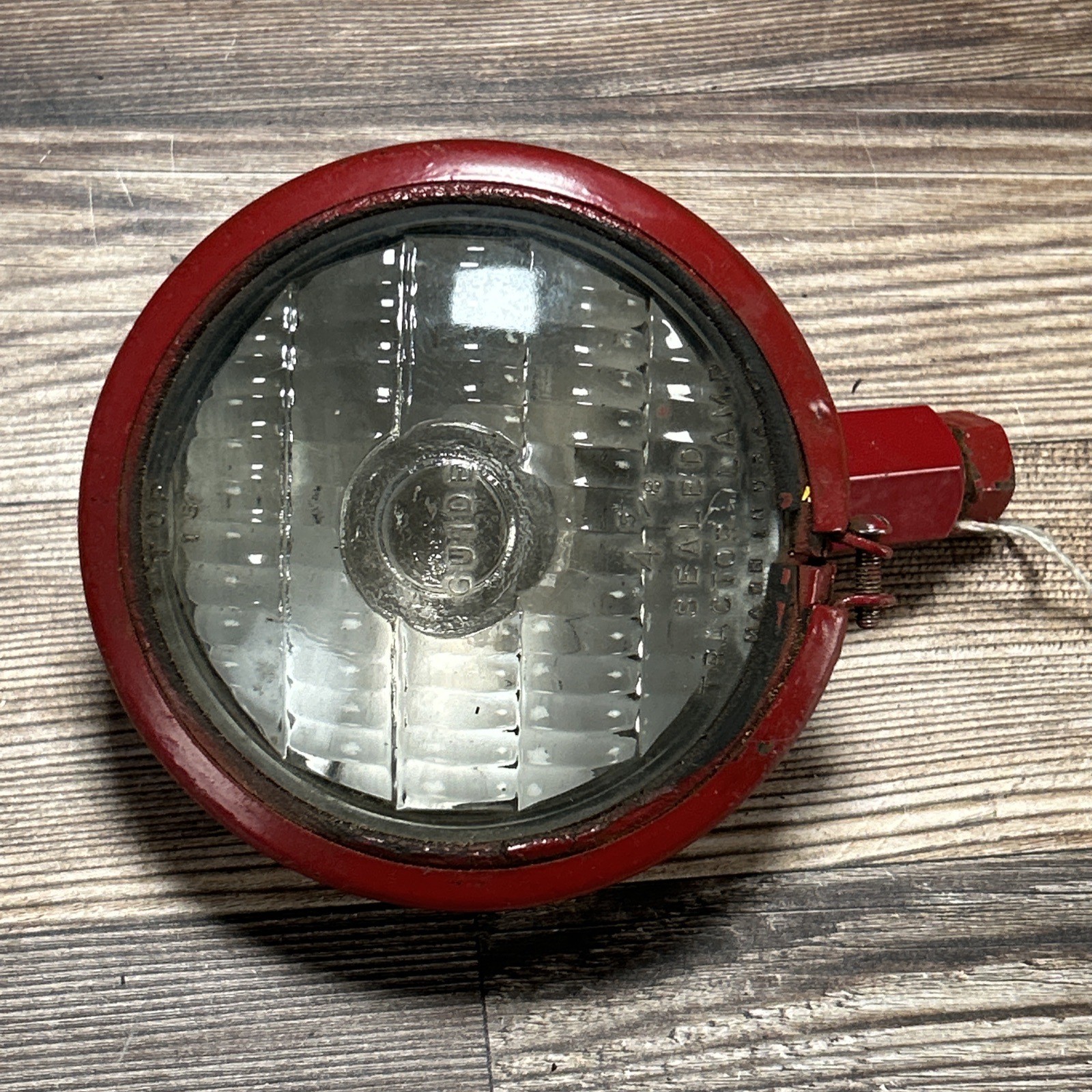 Vtg 1950s International Harvester Farmall Tractor Lamp Work Light 4-5/8