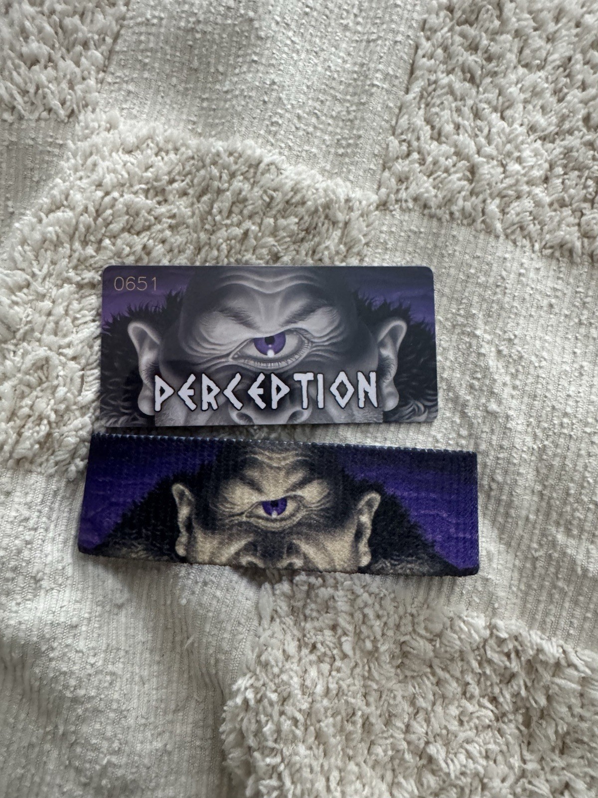 ZOX **PERCEPTION** #651 Silver Strap Medium New