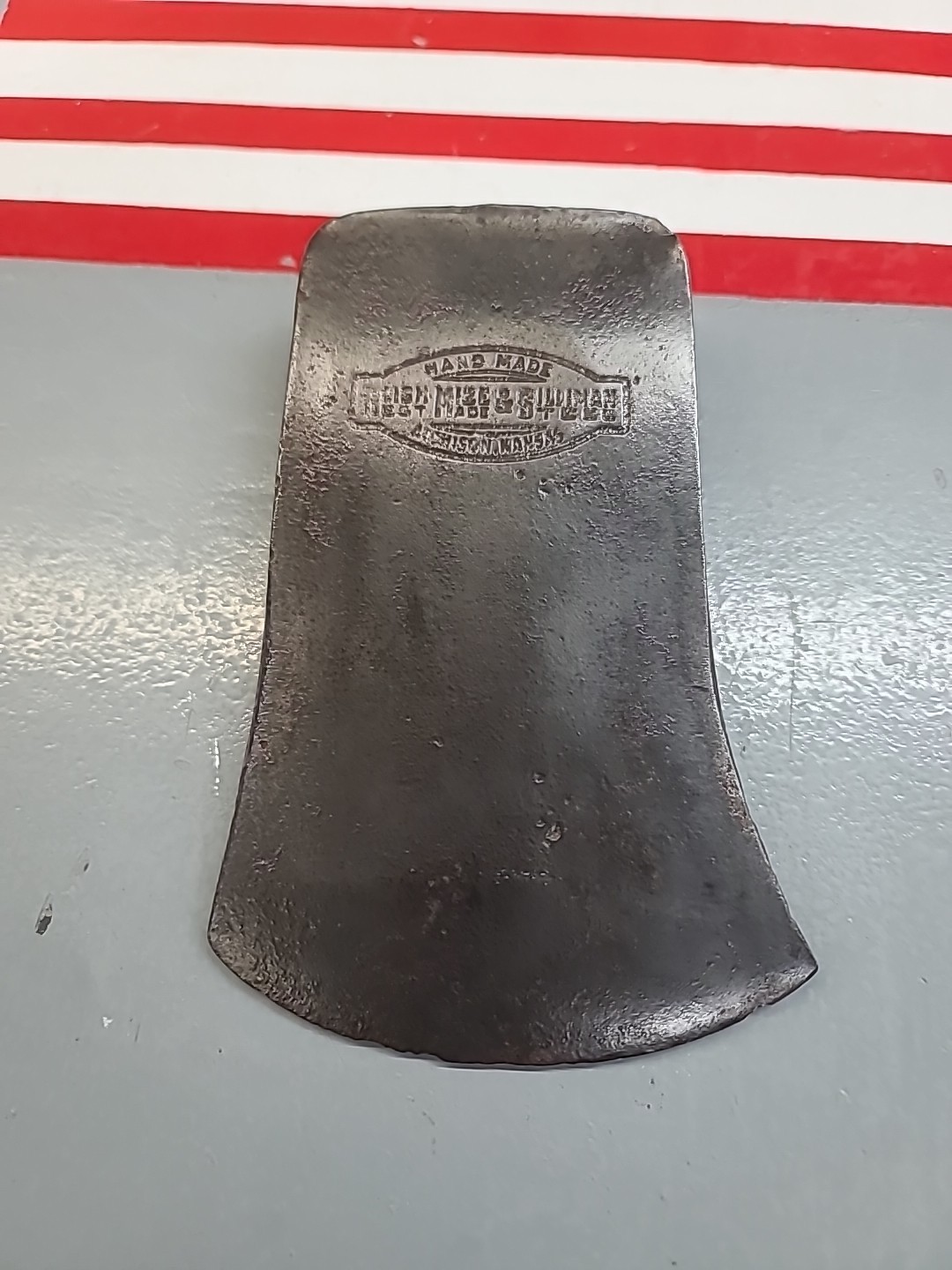 Vintage 4.5 lb. Embossed Blish-Mize & Silliman Michigan Pattern- Full Bit Kansas