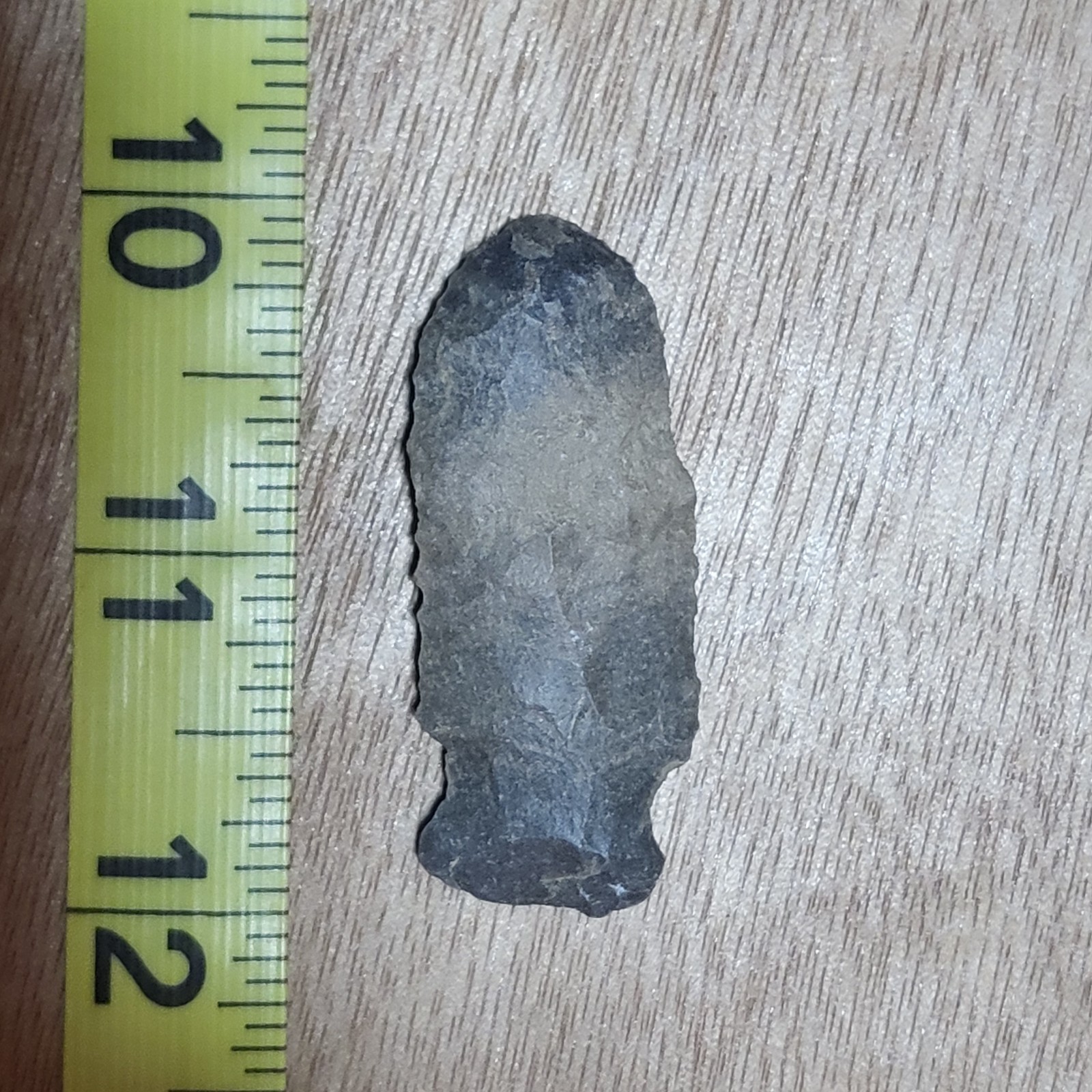 WELL USED AUTHENTIC ALABAMA NICE ARTIFACT SPEAR STONE ARROWHEAD KNIFE