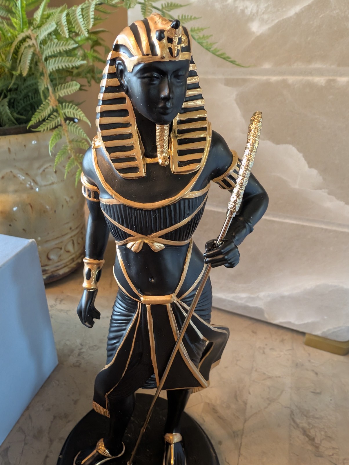 Wedgewood Legends of the Nile Tutankhamun Porcelain Figurine Edition Size 2000