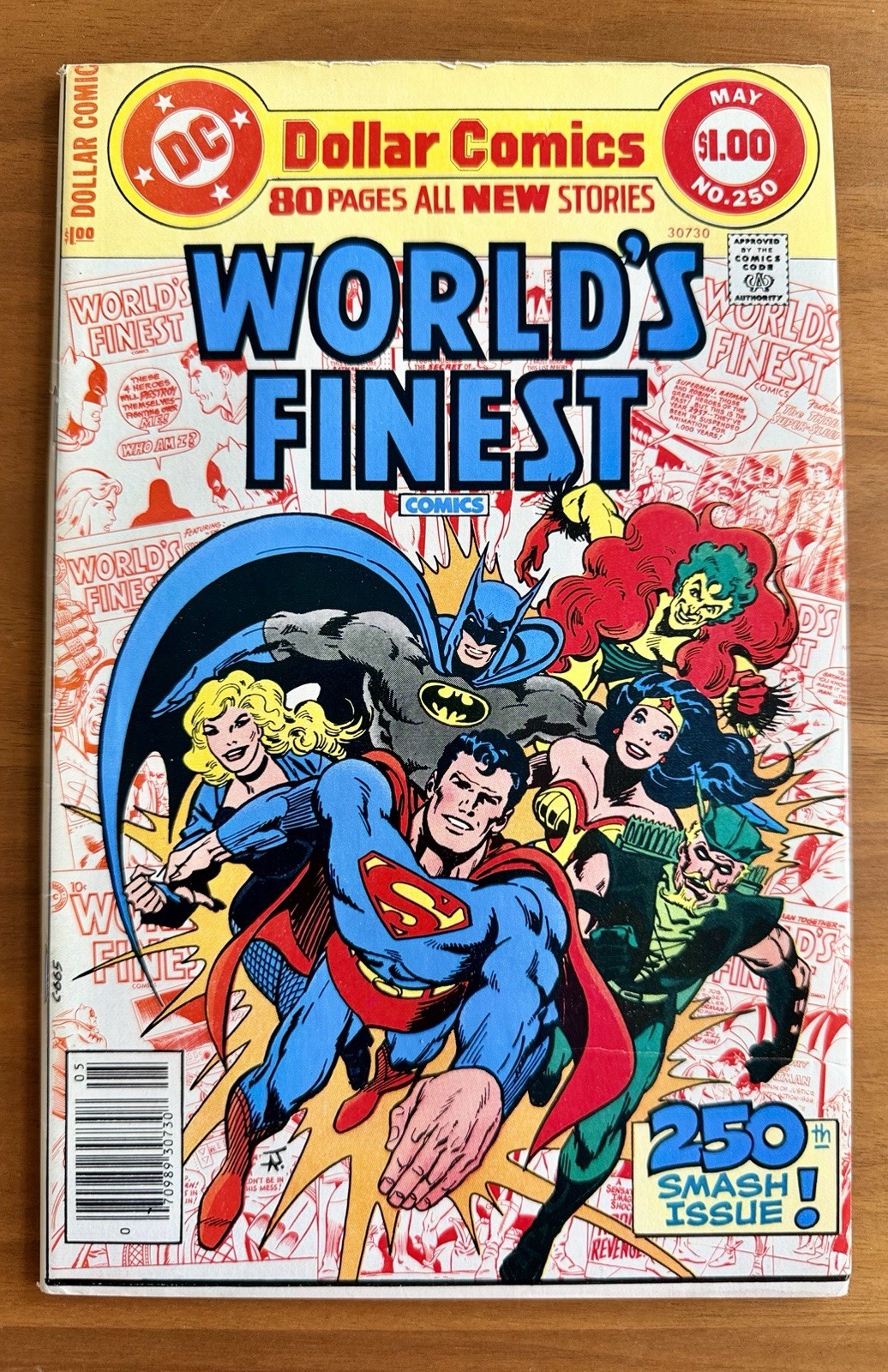 World\'s Finest Comics #250 DC Comics 1978 VF  Batman  WW •c4