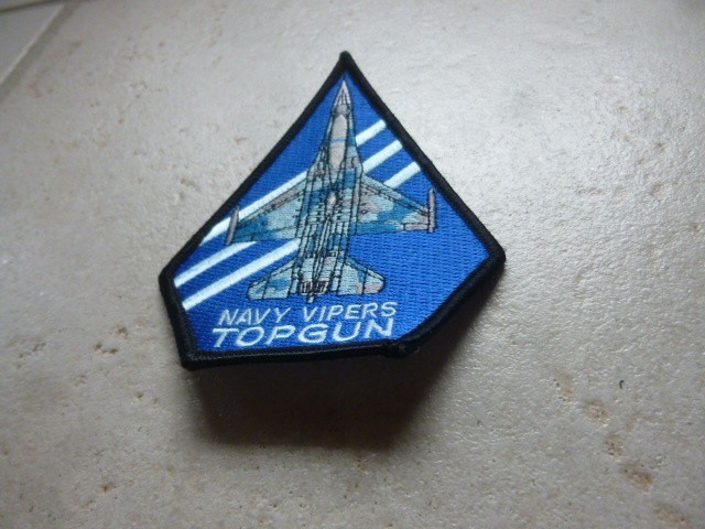 Patch F-16 N TOP GUN Vipers Original US Navy Aggressors Adversary NAS Rare one