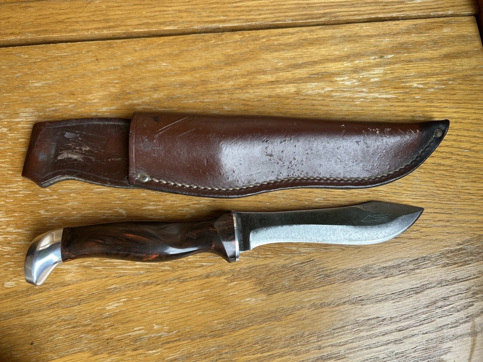 Vtg CUTCO #1765 EXPLORER Hunting Knife Full Blade CUTCO Refurbished Exc Cond