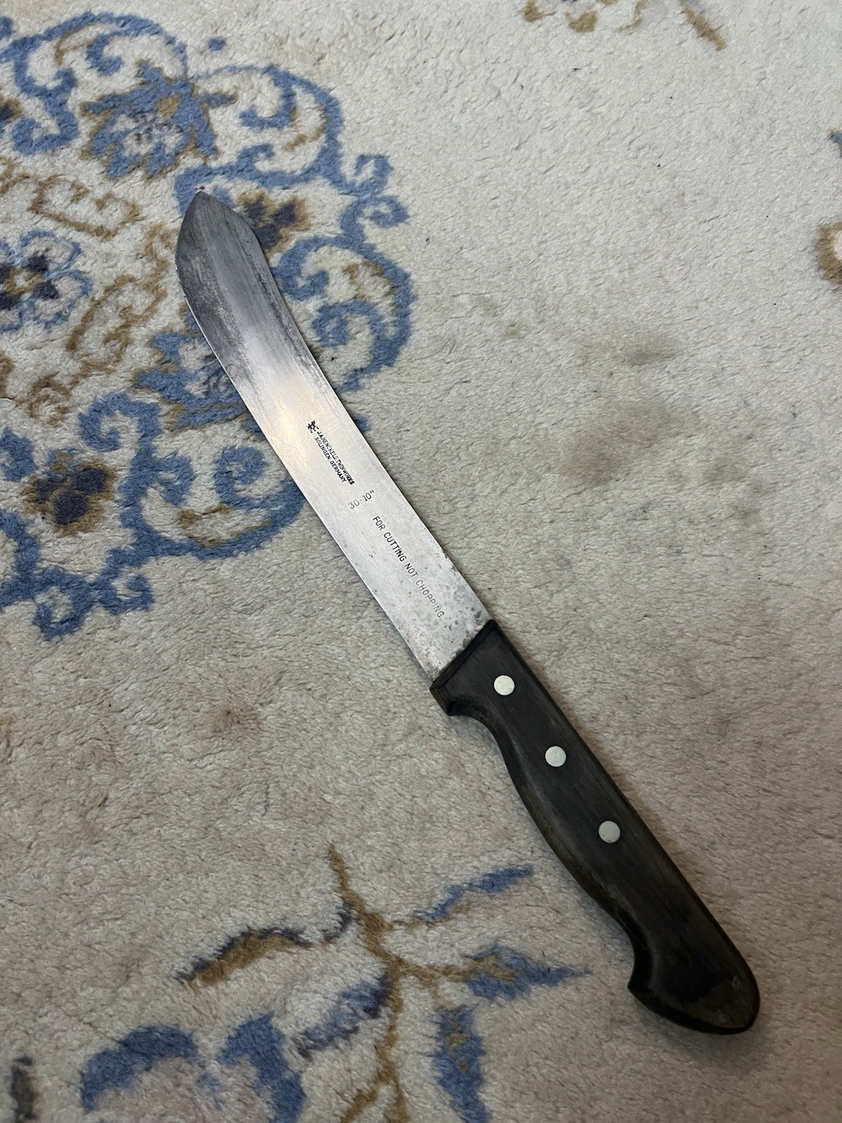 VTG Henckels Twin Works Butcher Cutting Knife 30-10\