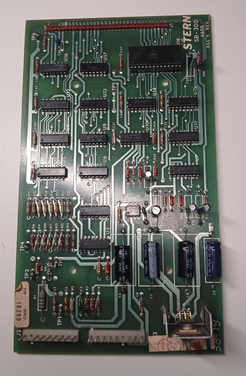 Stern SB-300 Sound Board Pinball Tested 👀 VIDEO 👀